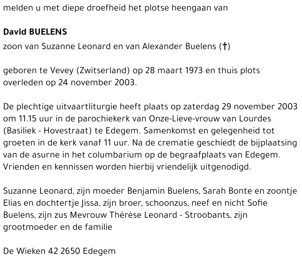 David Buelens