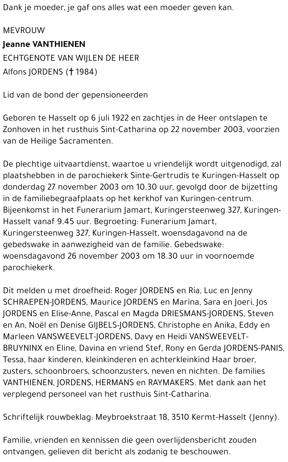 Jeanne Vanthienen