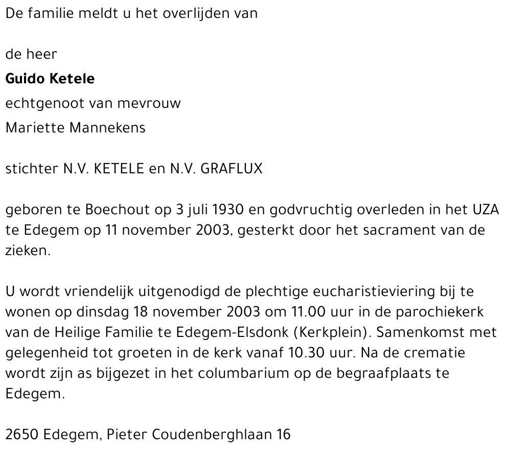 Karel Ketele