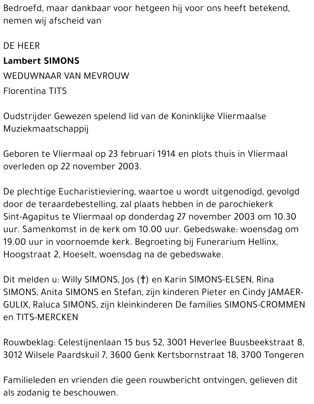 Lambert Simons