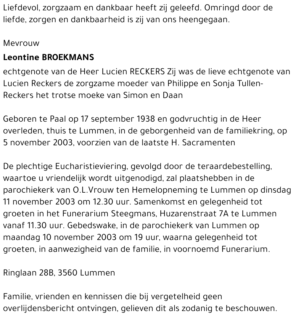 Leontine Broekmans