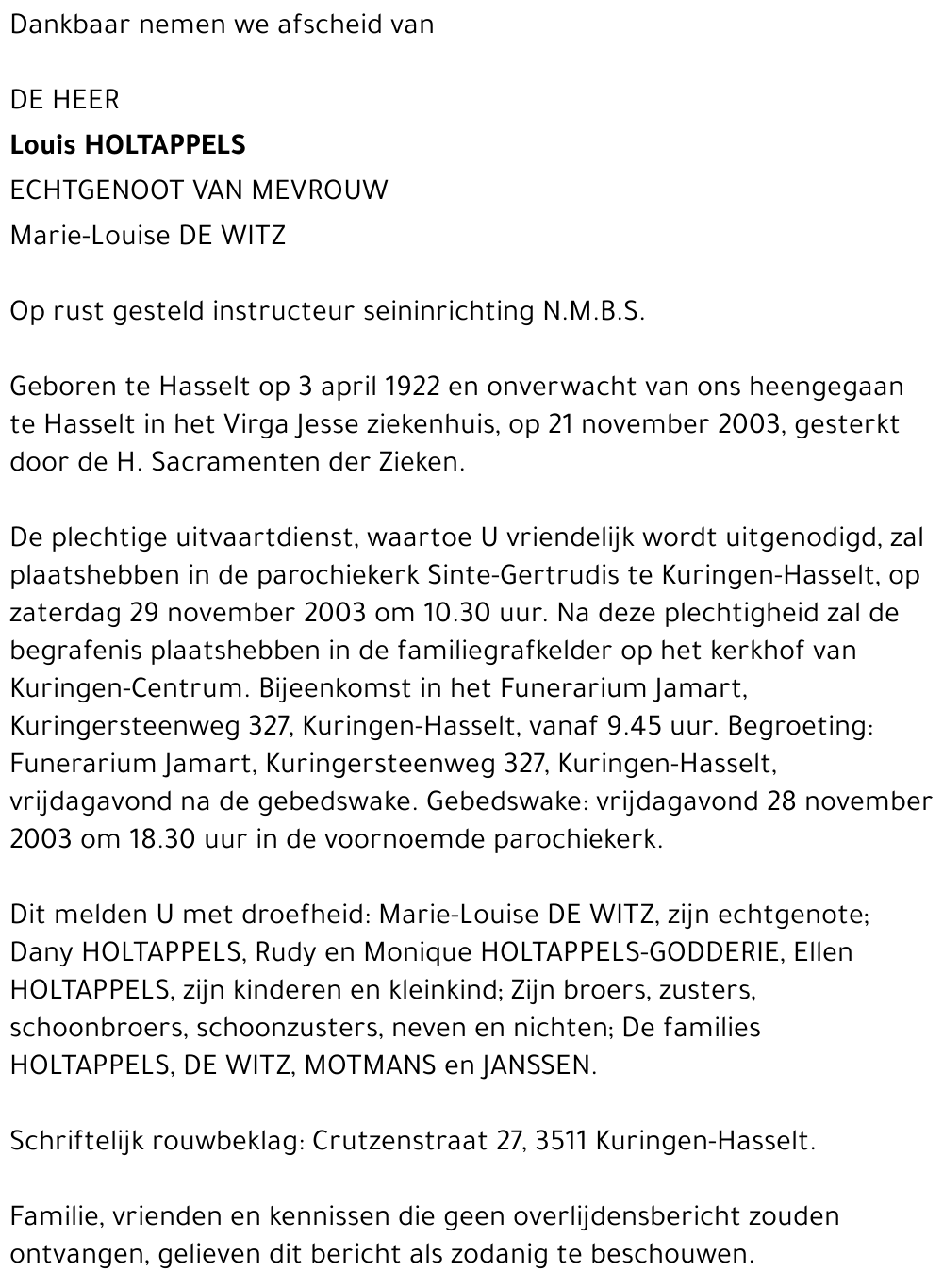 Louis Holtappels