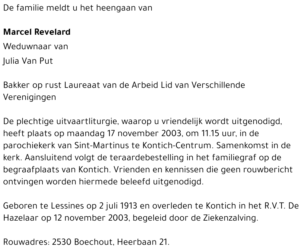 marcel revelard