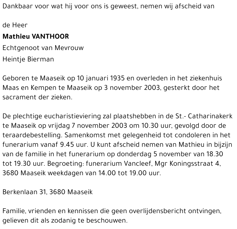 Mathieu Vanthoor