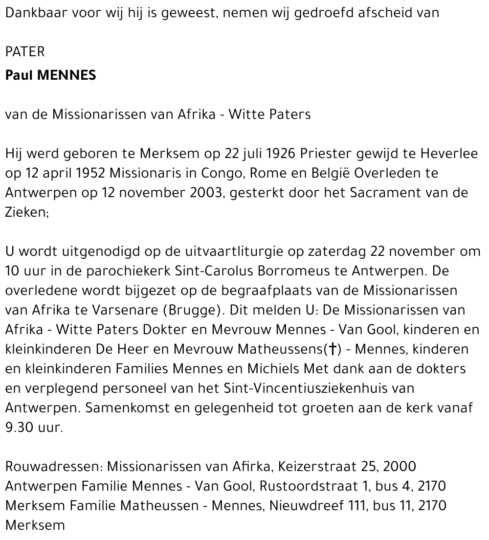 Paul Mennes