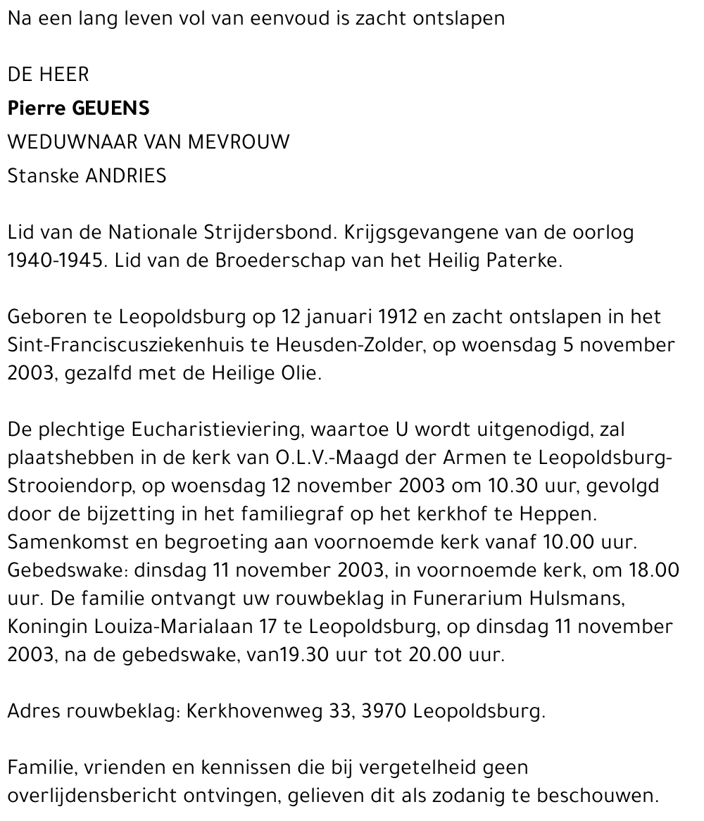 Pierre Geuens