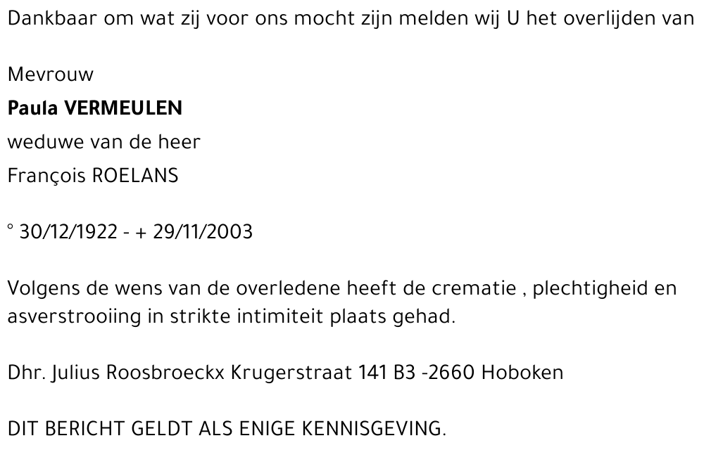 Vermeulen Paula