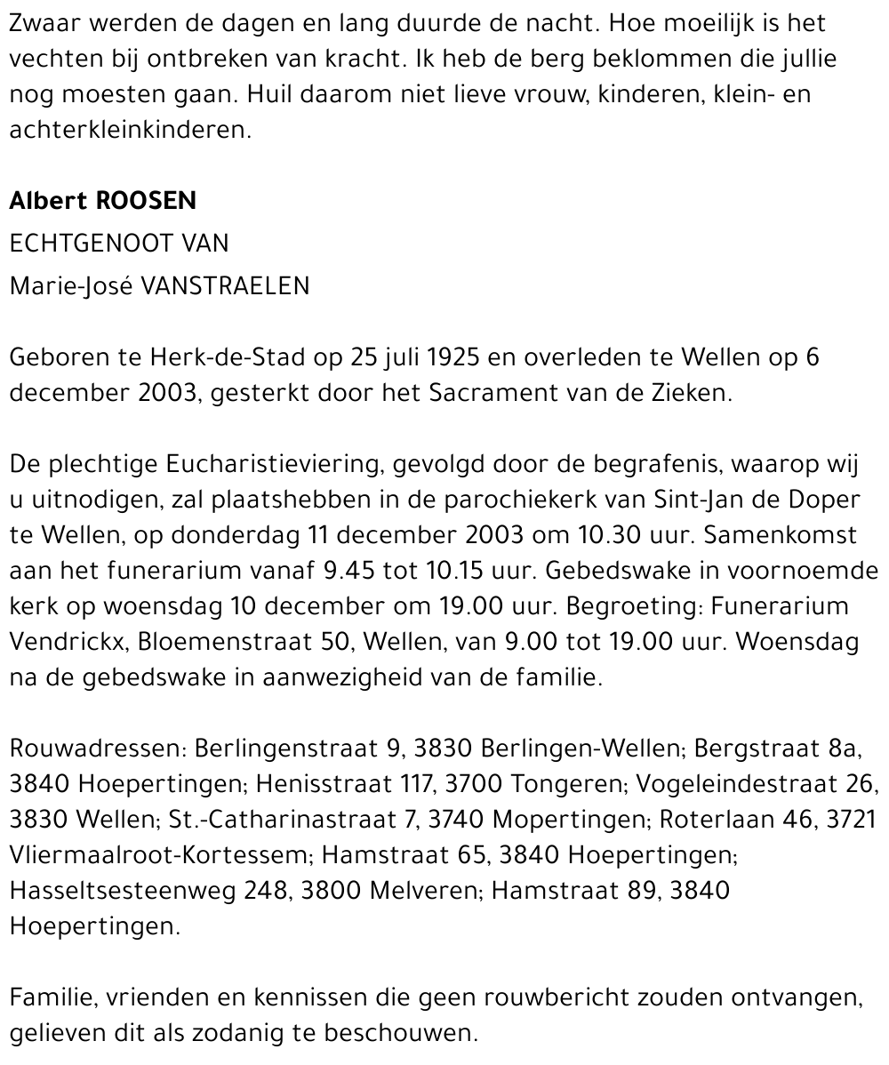 Albert Roosen