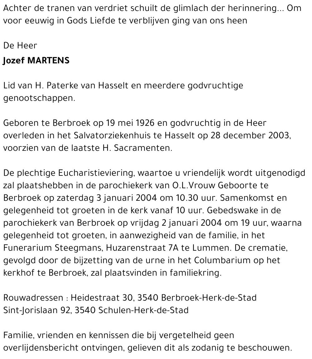 Jozef Martens
