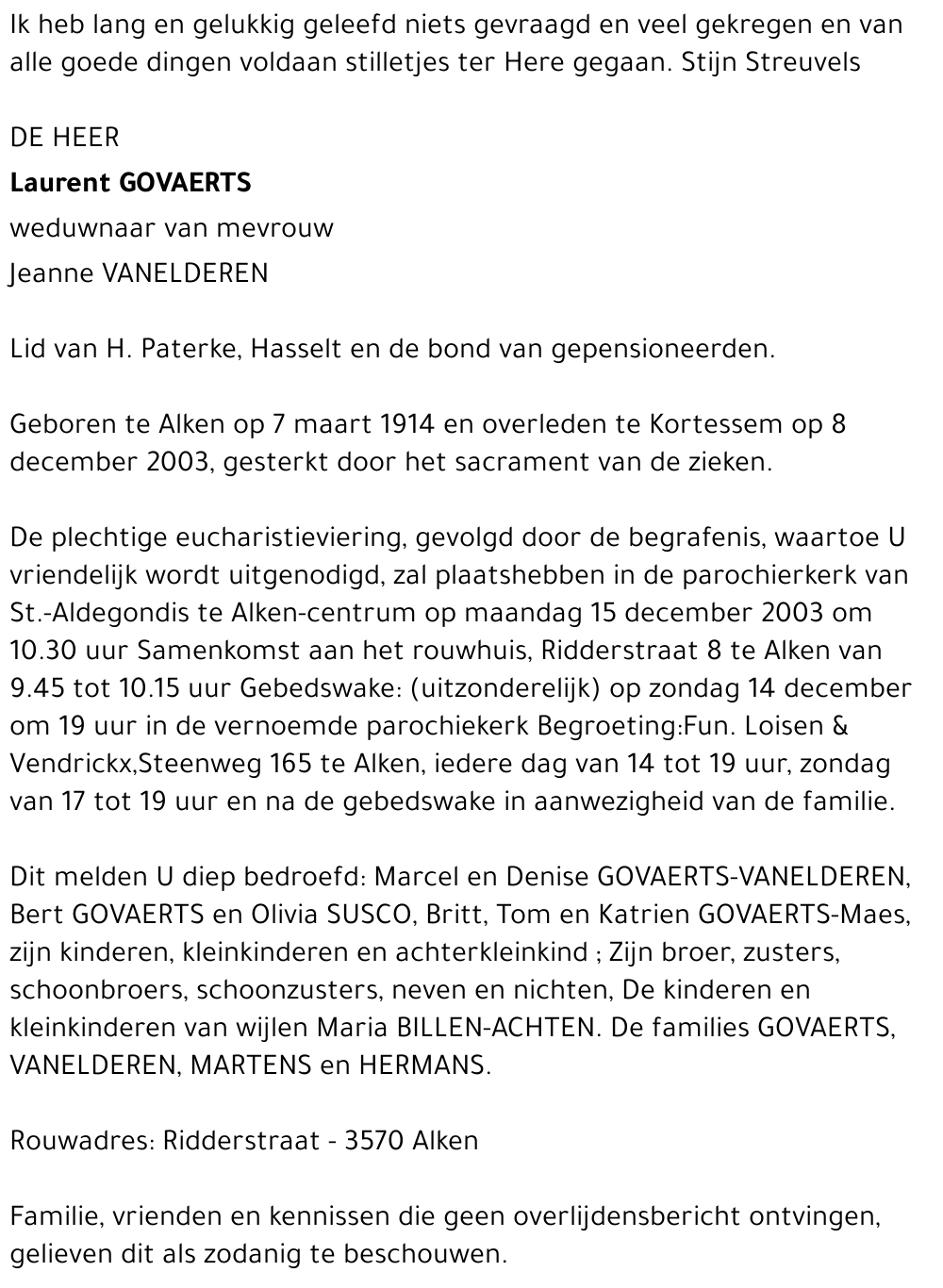 Laurent Govaerts