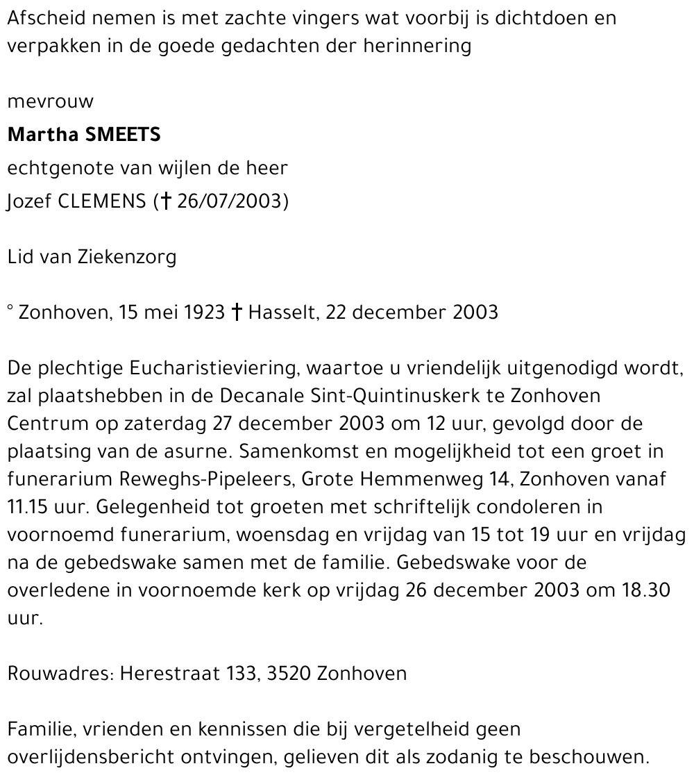 Martha Smeets