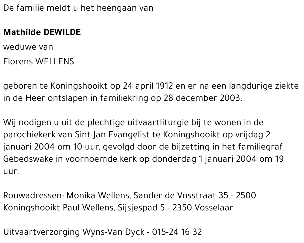 Mathilde Dewilde