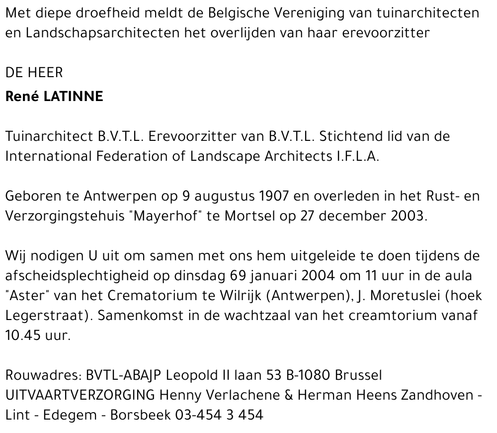 René LATINNE