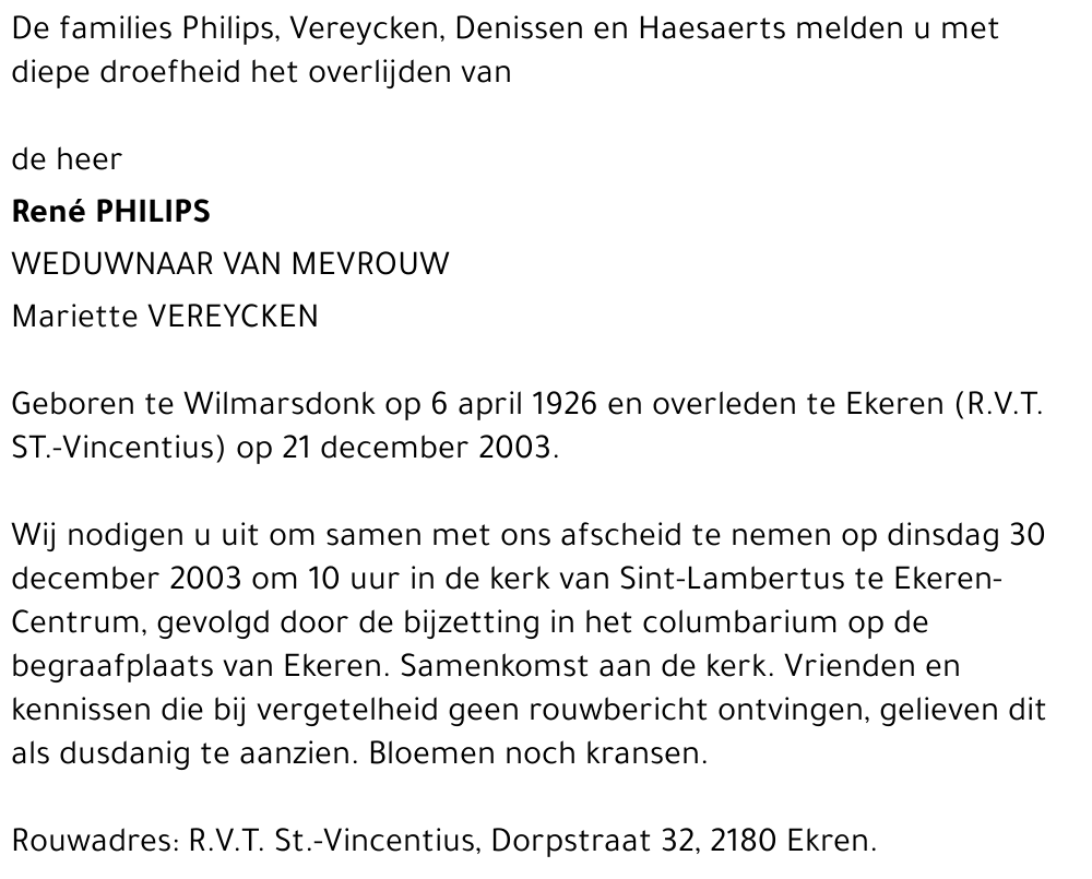 RENÉ PHILIPS