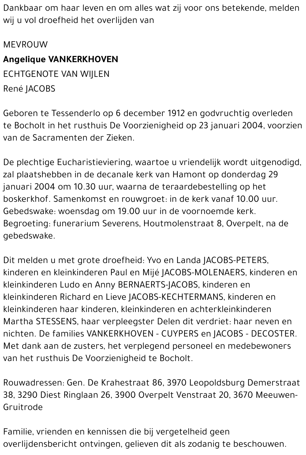 Angelique Vankerkhoven