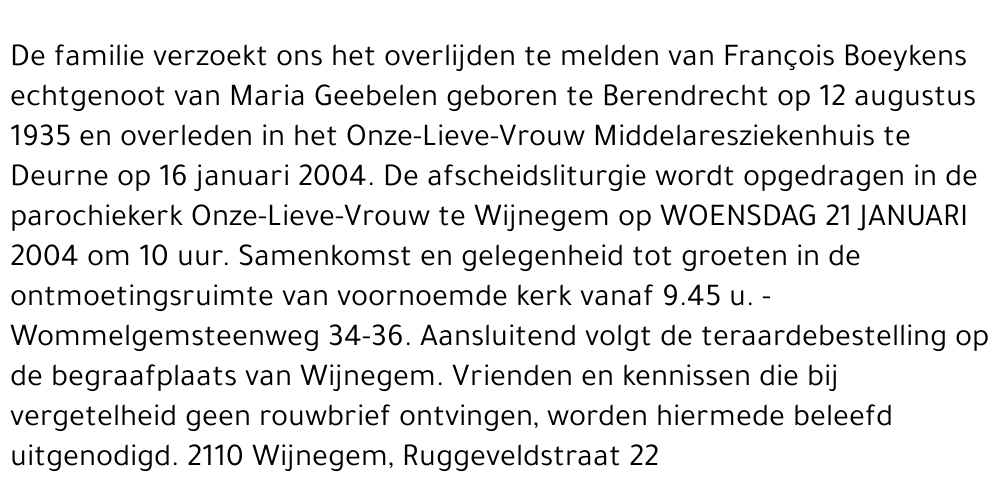 François BOEYKENS