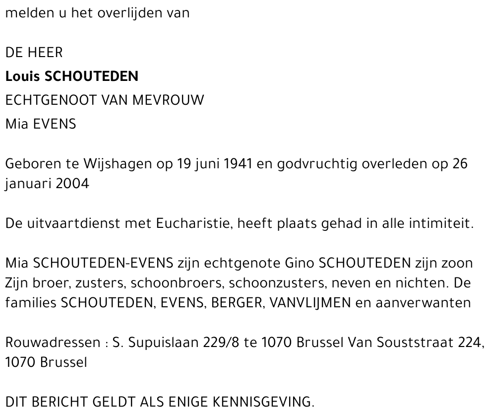 Louis Schouteden
