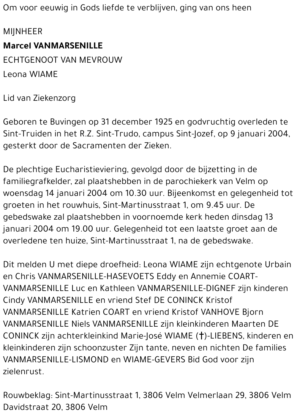 Marcel Vanmarsenille