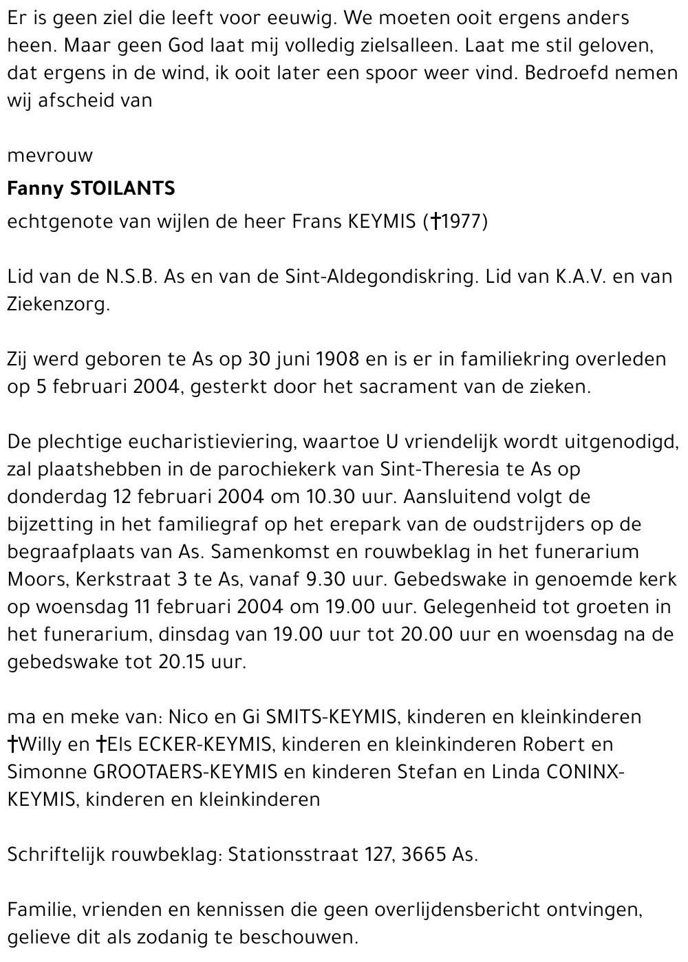 Fanny Stoilants