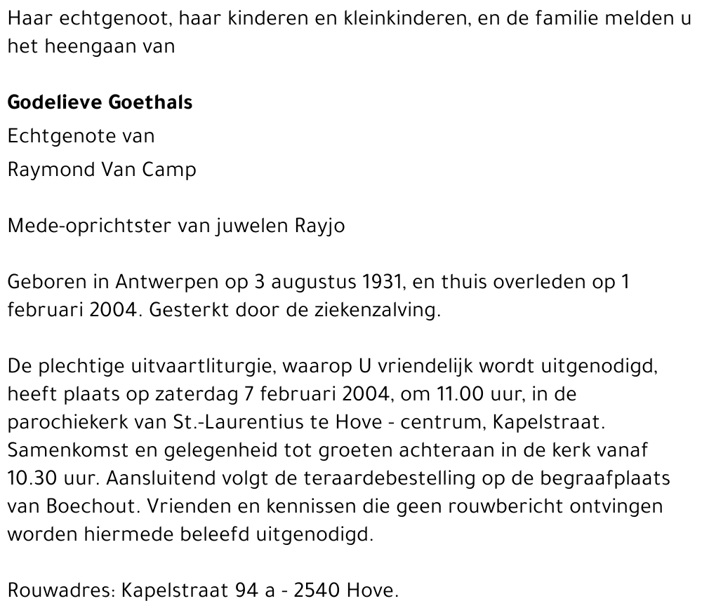 godelieve goethals