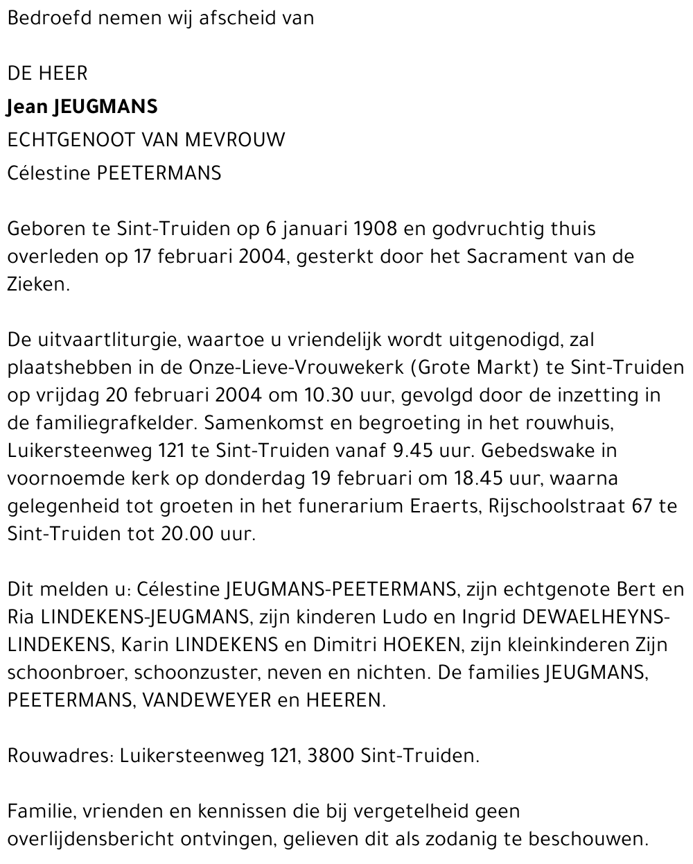 Jean Jeugmans