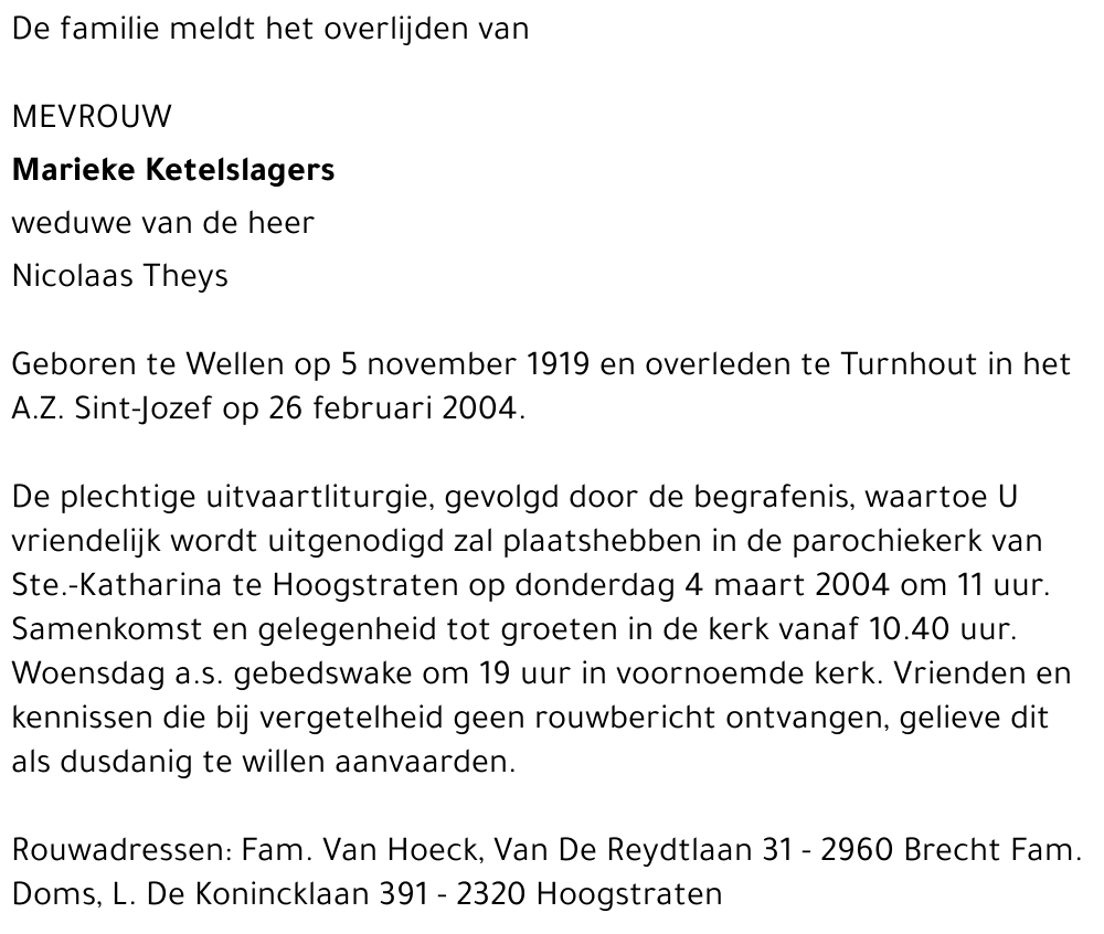 Marieke Ketelslagers