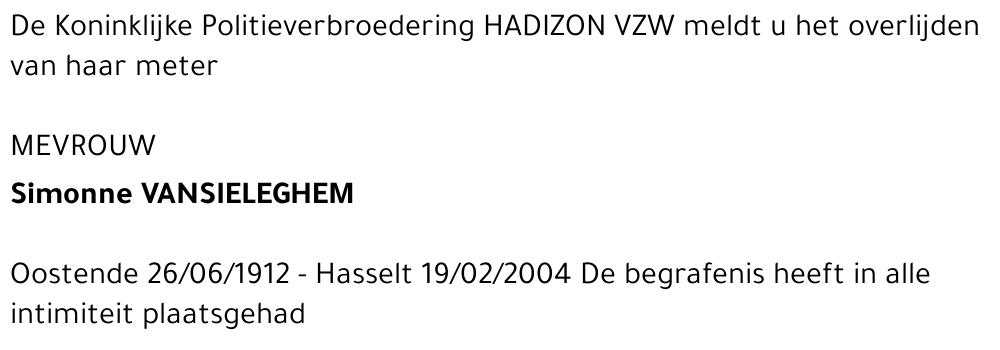 Simonne Vansieleghem