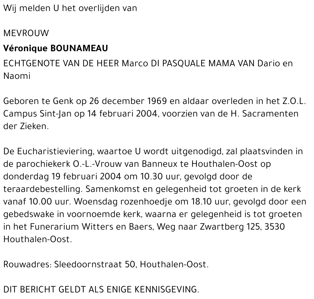 Véronique Bounameau