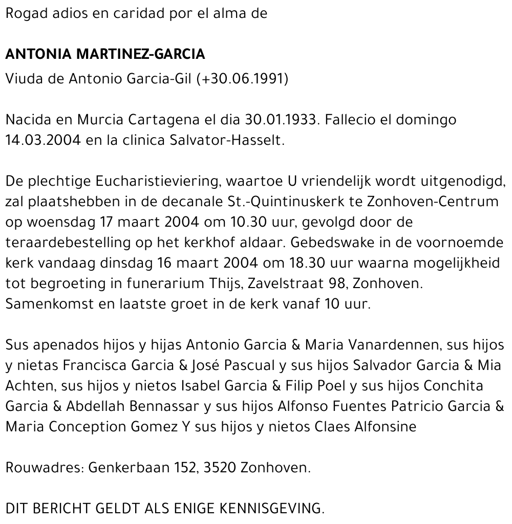 Antonia Martinez-Garcia