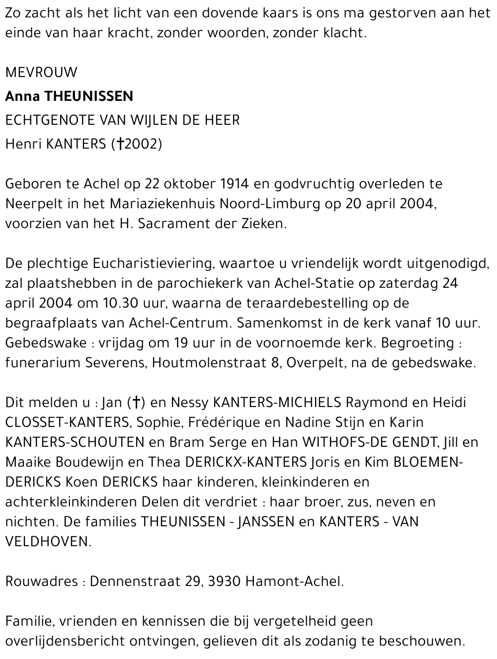 Anna Theunissen