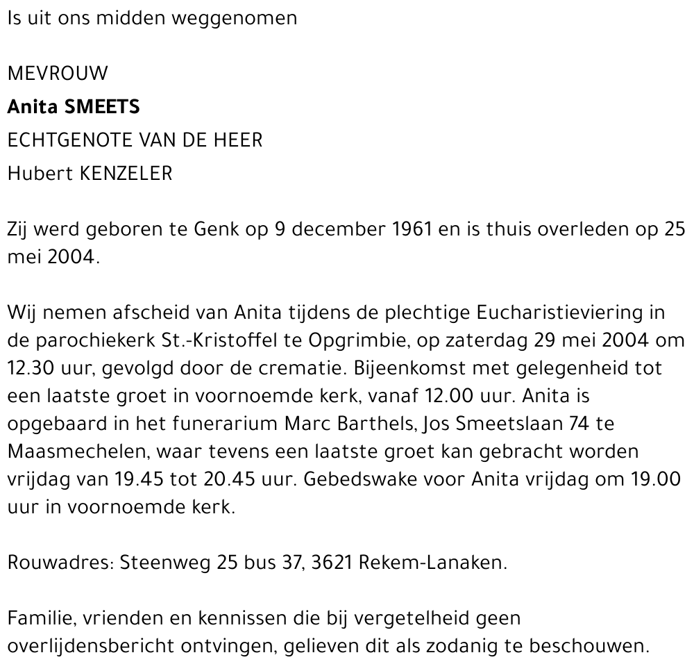 Anita Smeets