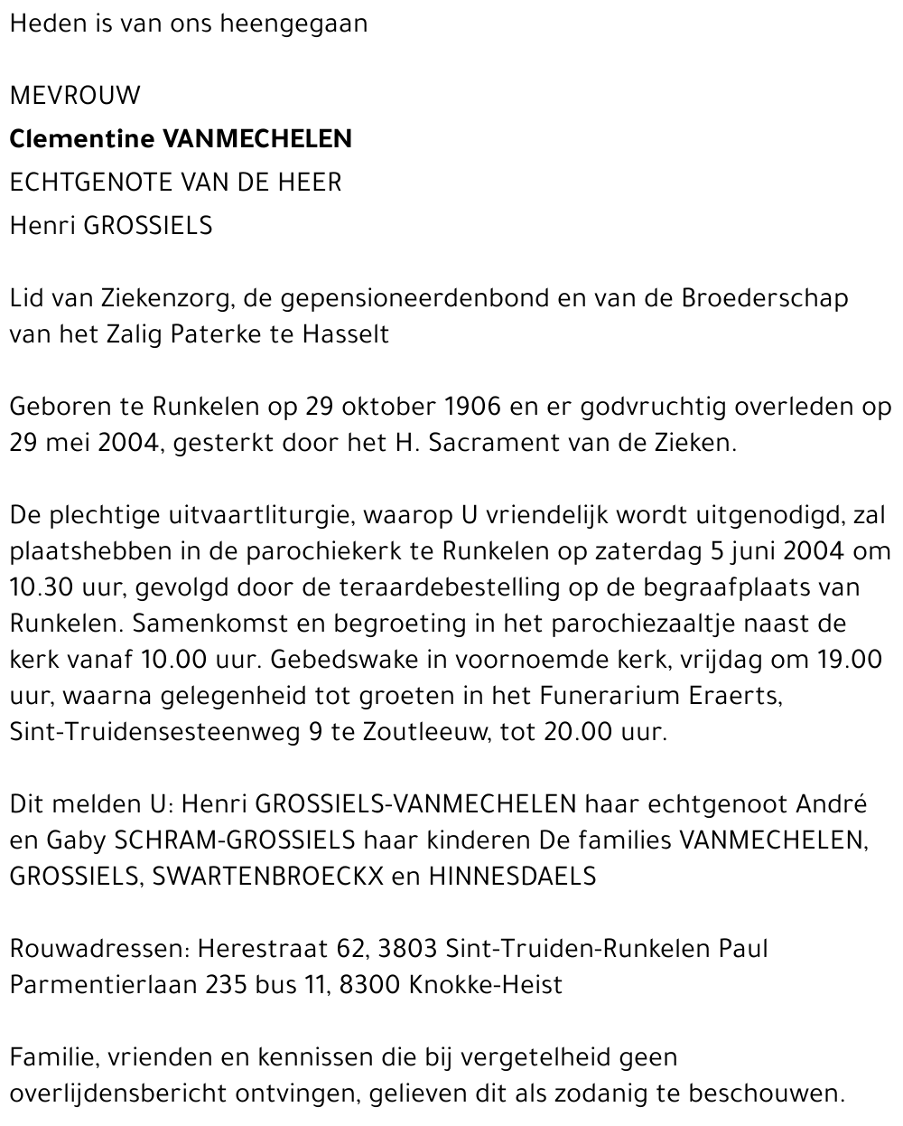 Clementine Vanmechelen
