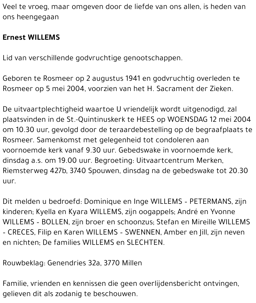 Ernest Willems