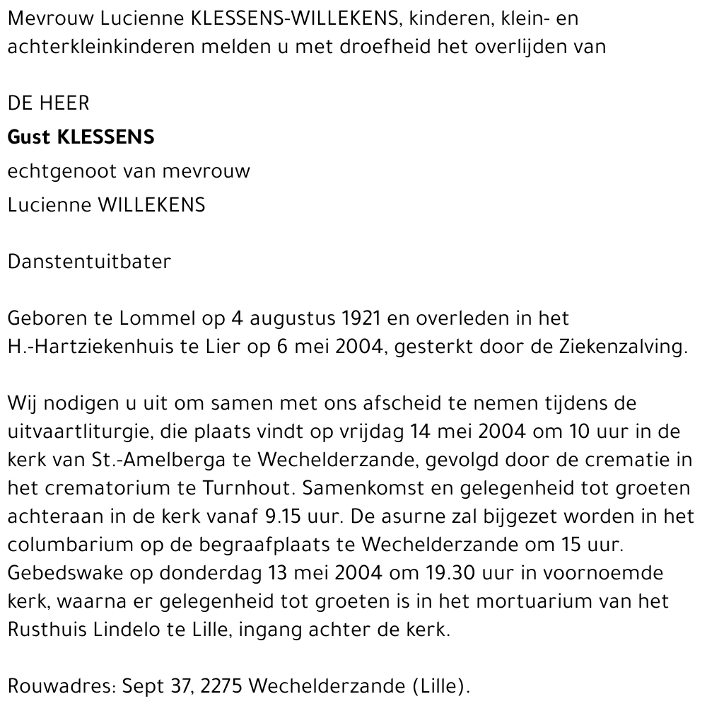 Gust Klessens