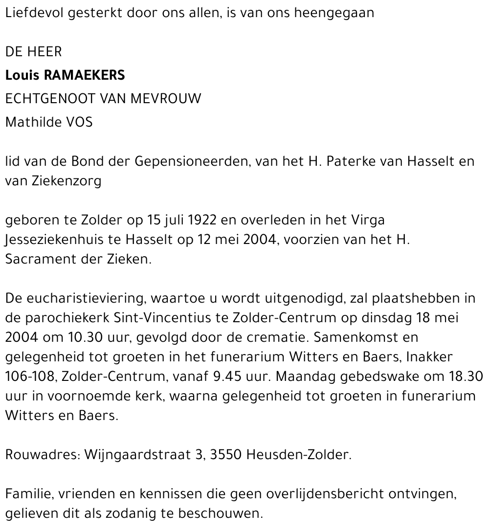 Louis Ramaekers