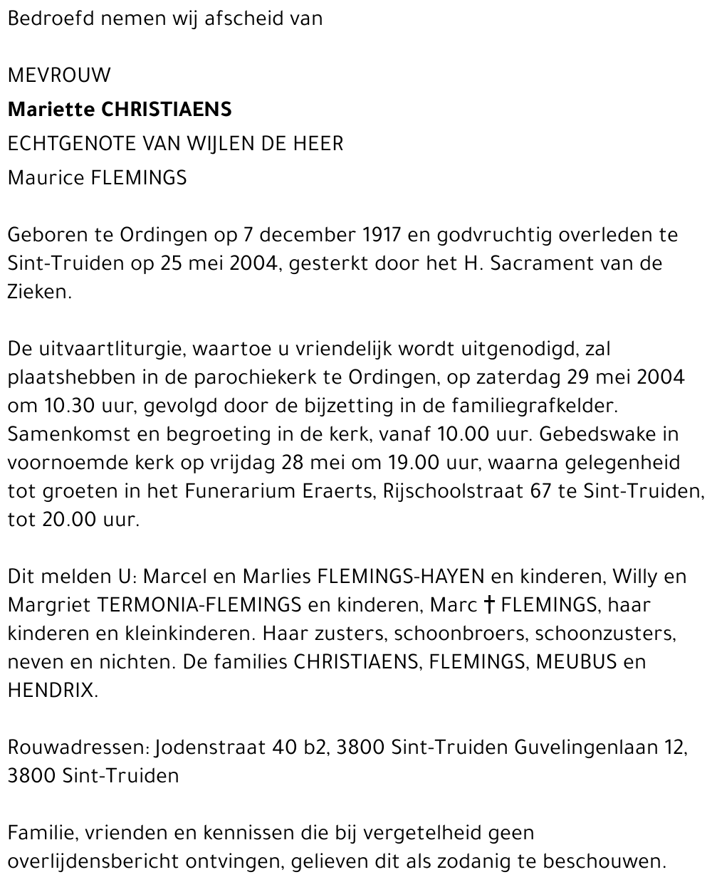 Mariette Christiaens