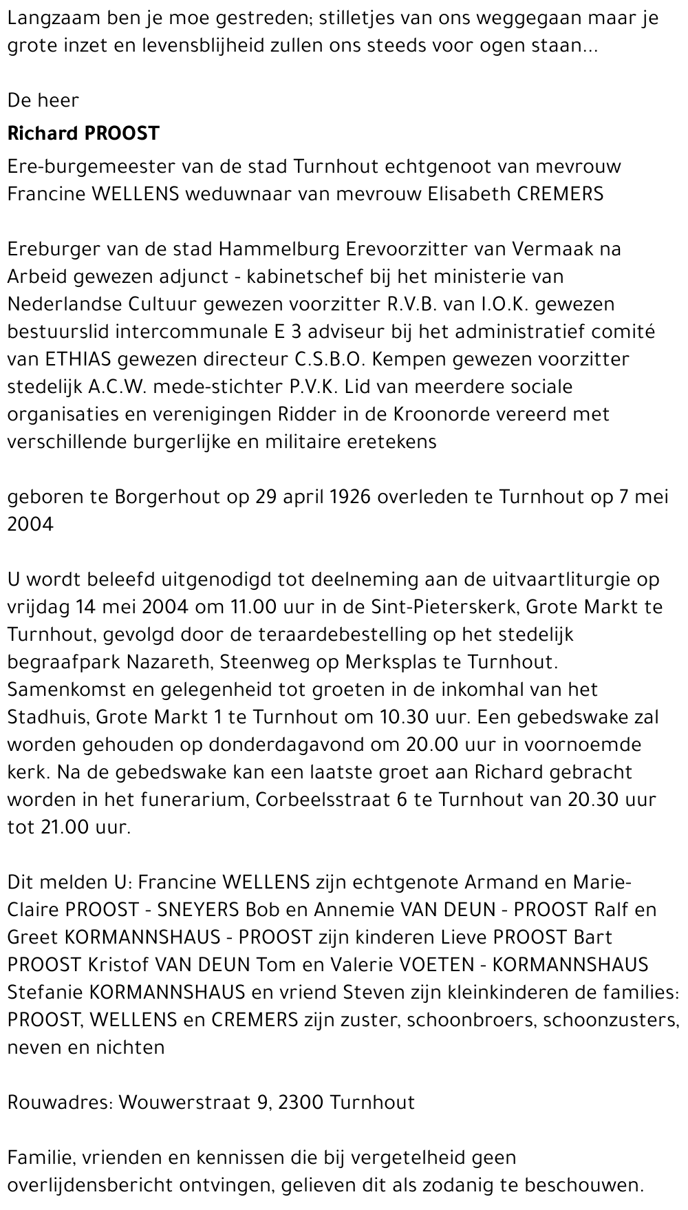 Richard Proost