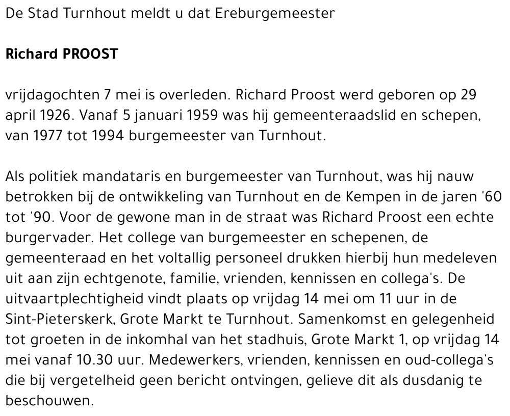 Richard Proost