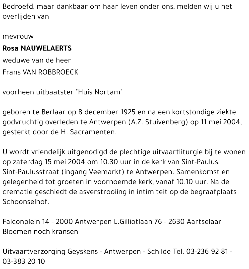Rosa Nauwelaerts