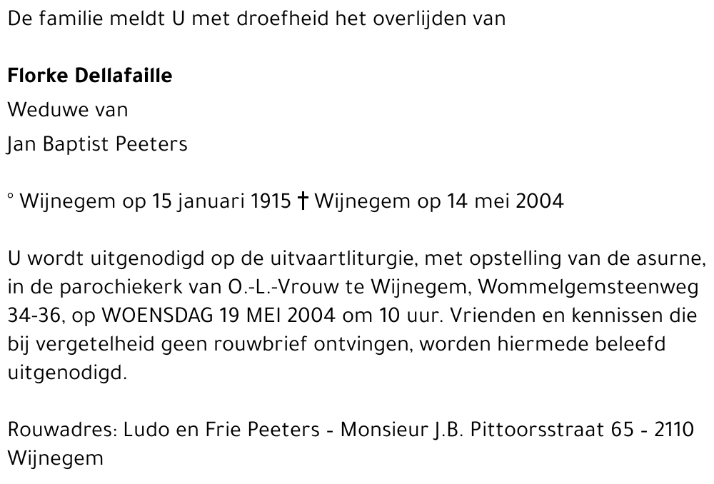 Theresia Dellafaille