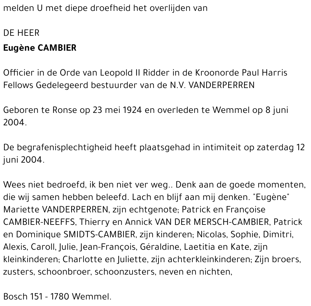 Eugène CAMBIER