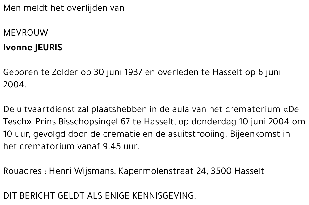 Ivonne Jeuris