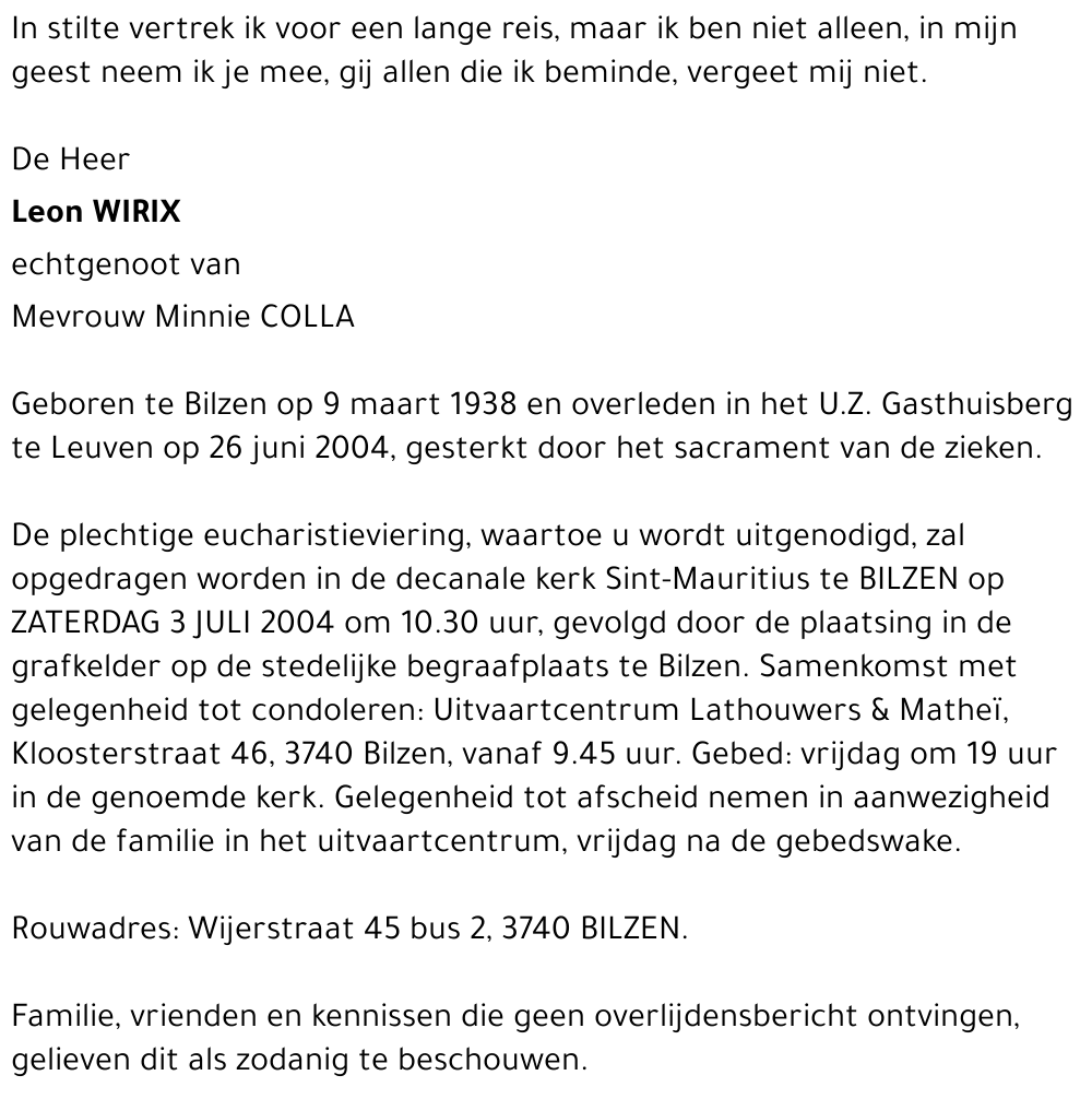 Leon WIRIX