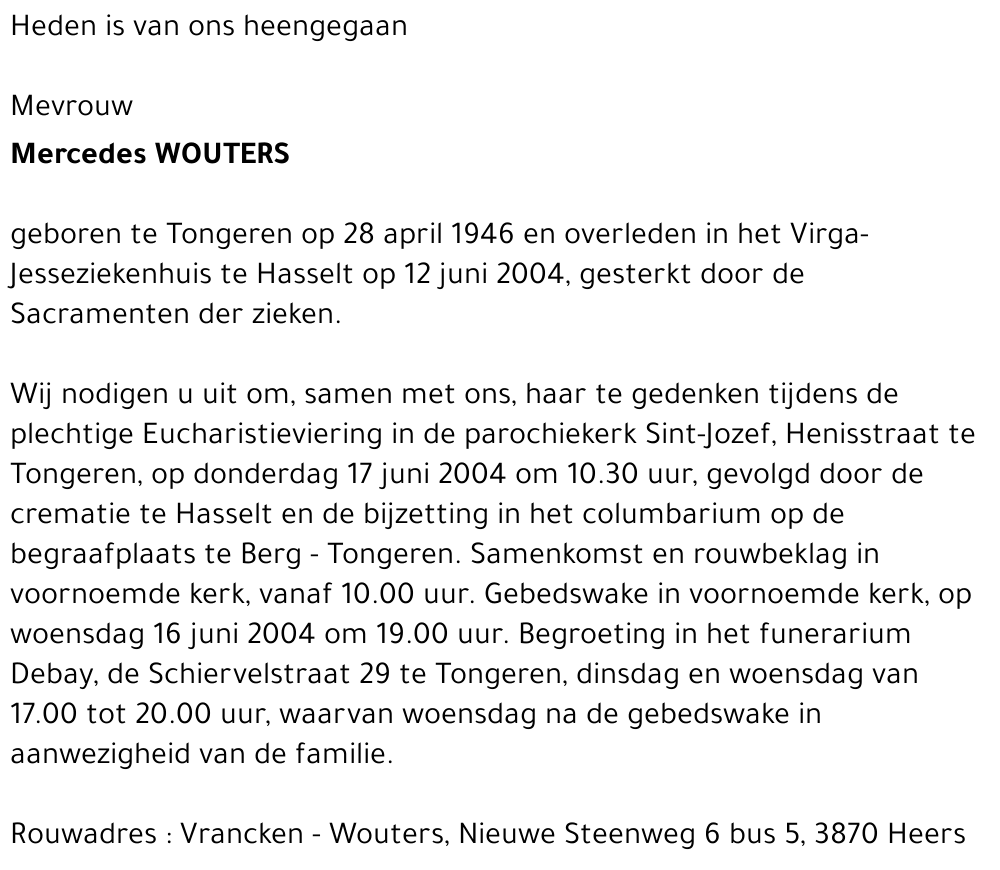 Mercedes Wouters