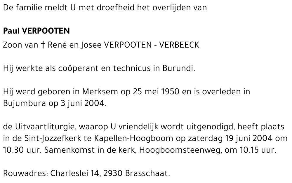 Paul VERPOOTEN