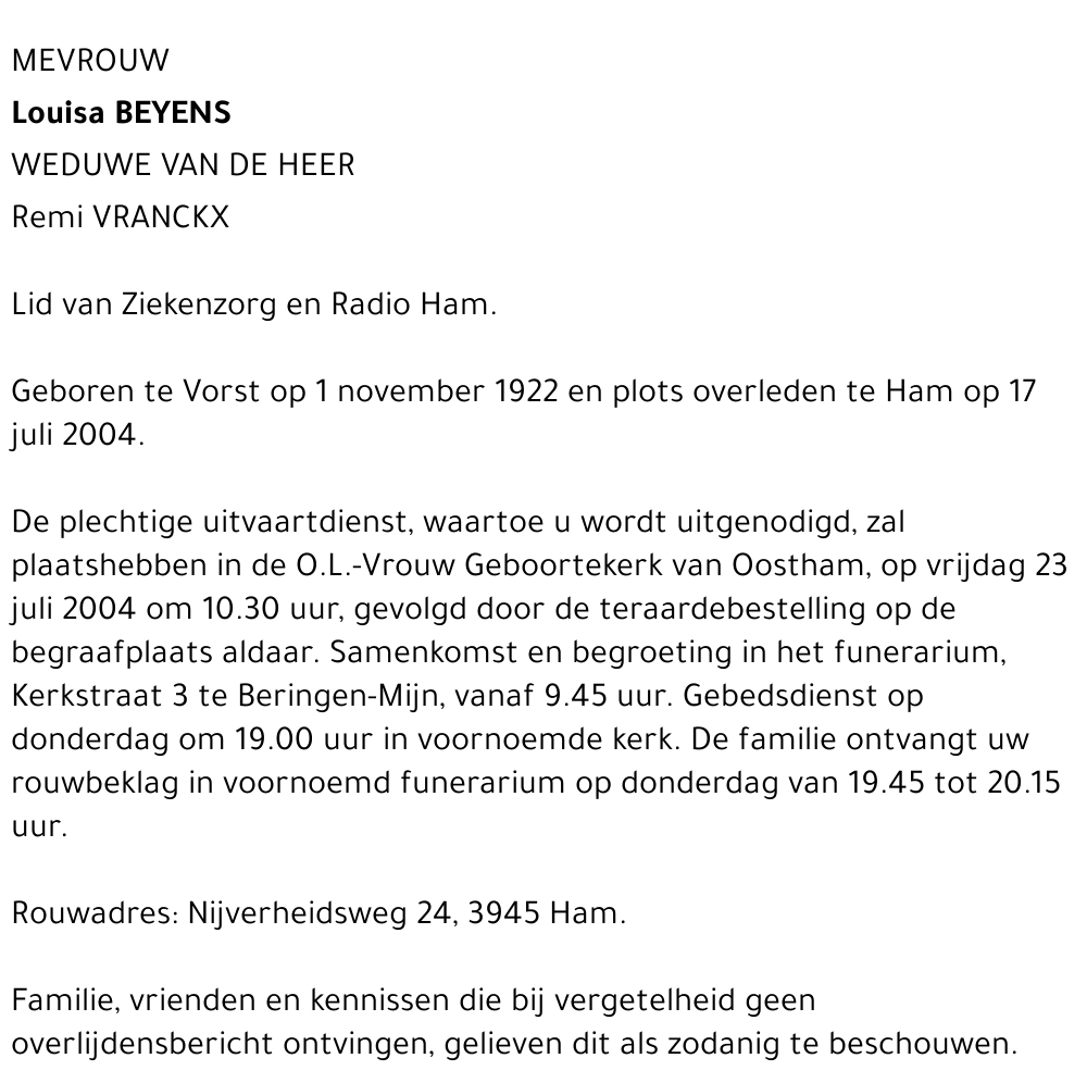 Beyens Louisa