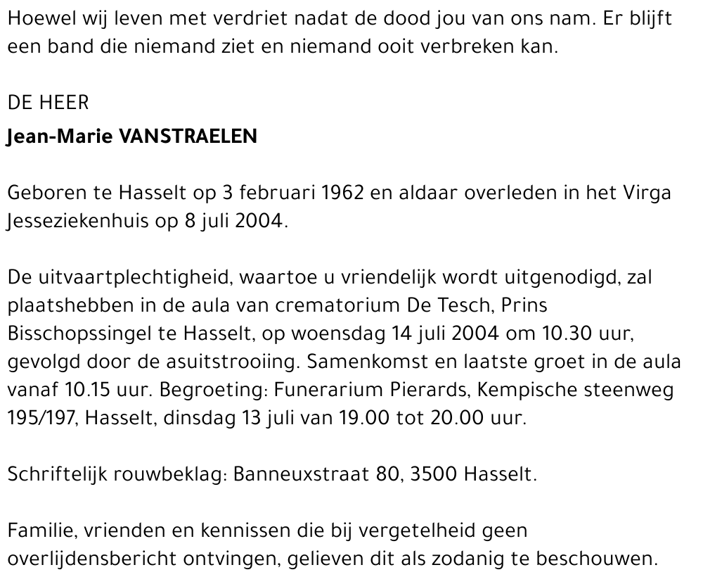 Jean-Marie Vanstraelen