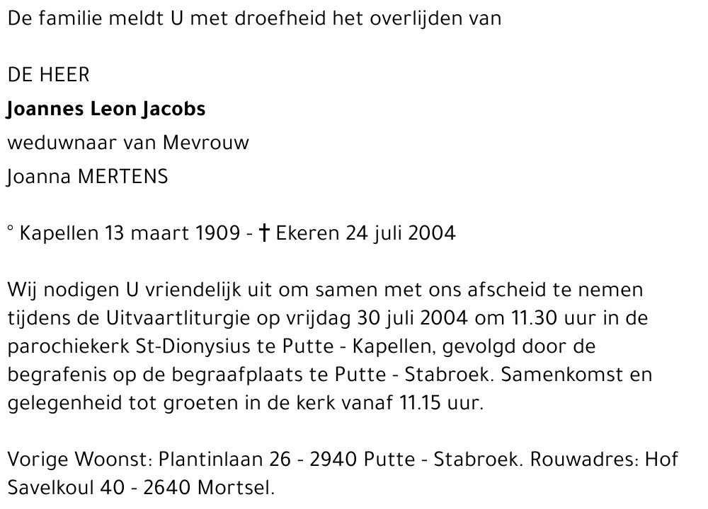 Joannes Leon Jacobs