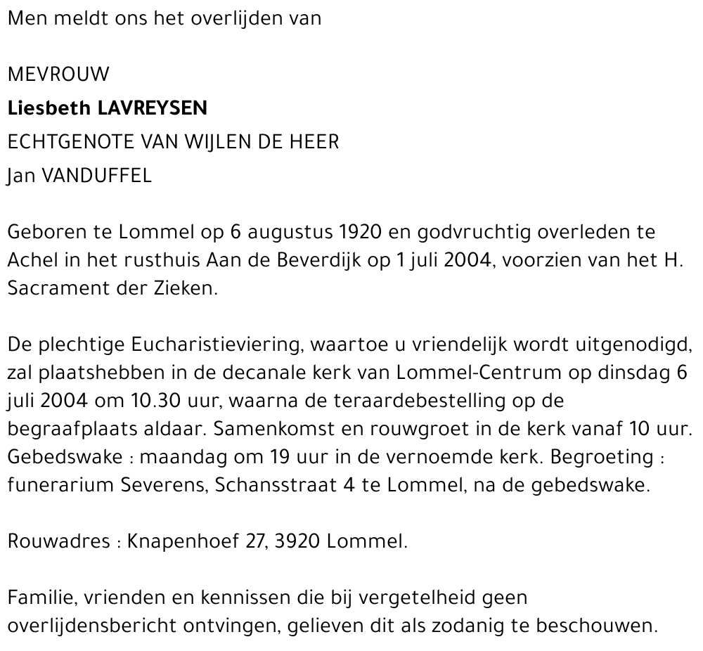 Liesbeth Lavreysen