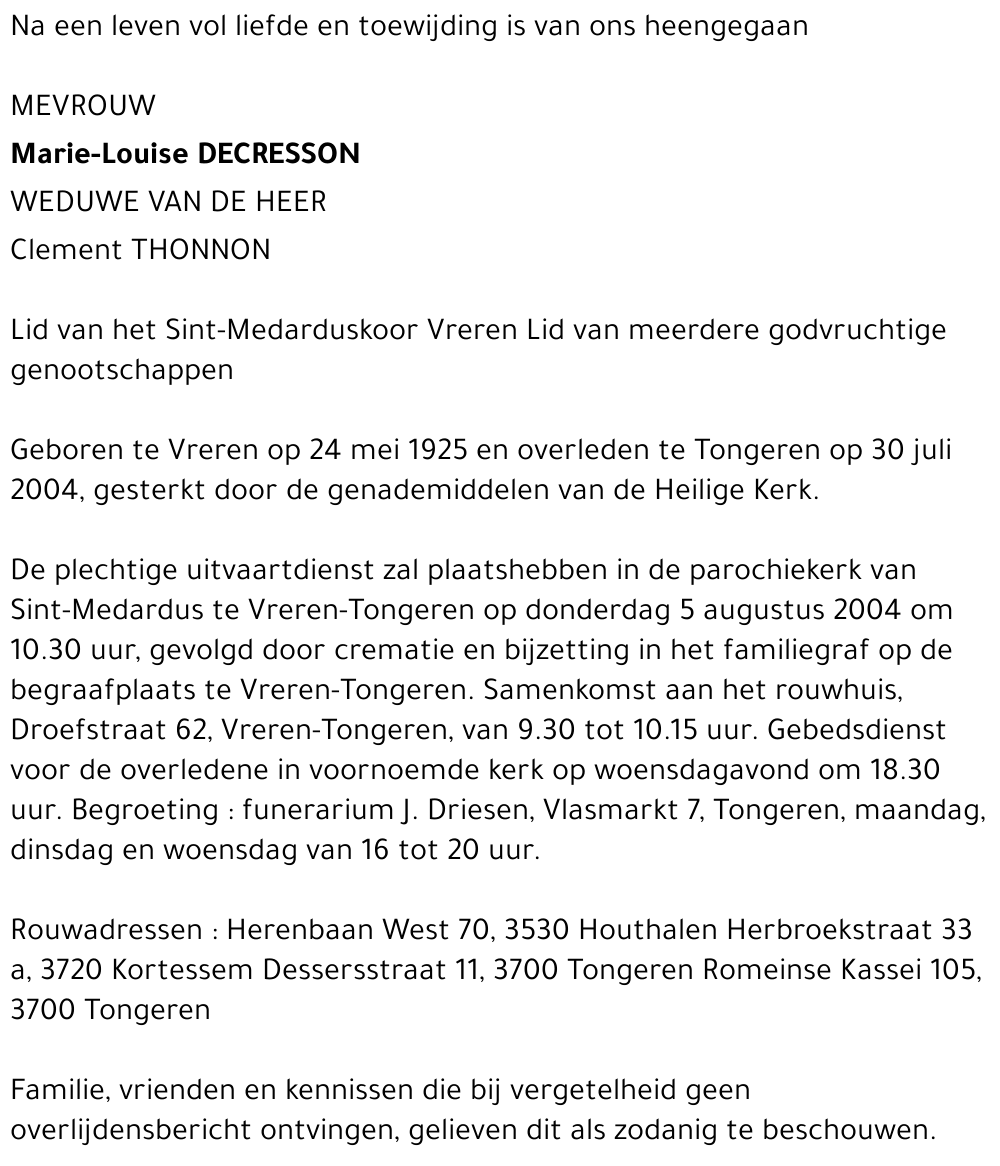 Marie-Louise Decresson